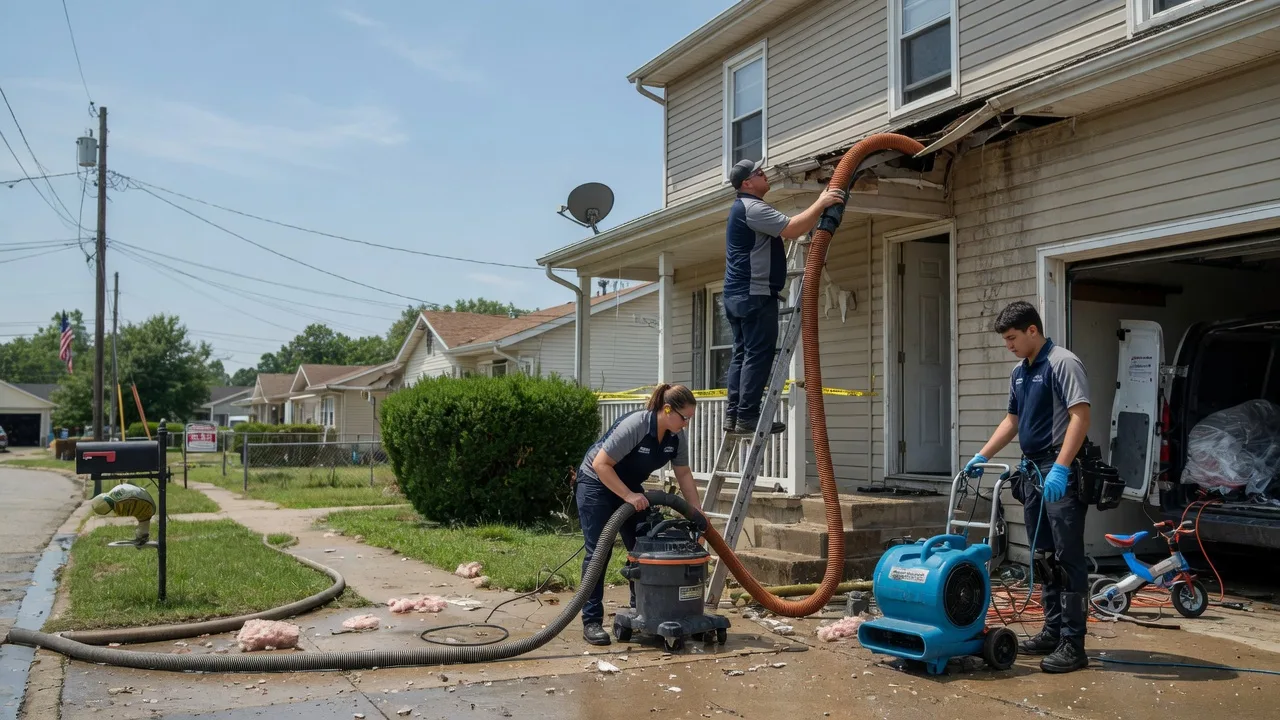 Water Damage Restoration in Scottville, MI near me